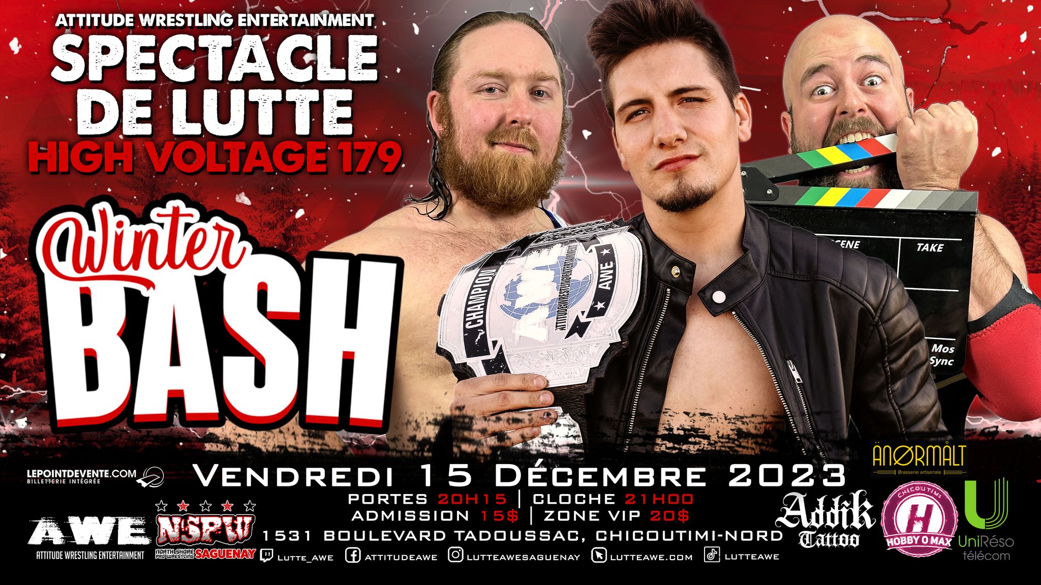 High Voltage 179 – Winter Bash