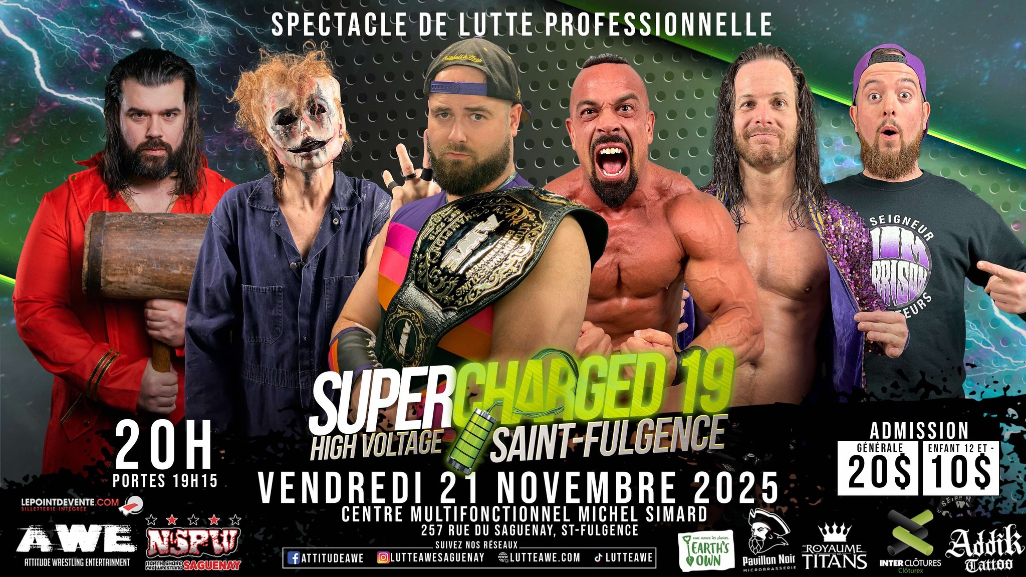 High Voltage Supercharged 19