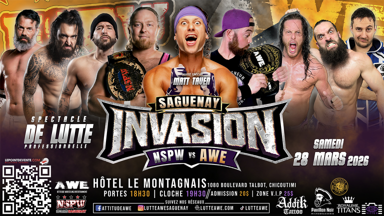 AWE vs NSPW – SAGUENAY INVASION 2026