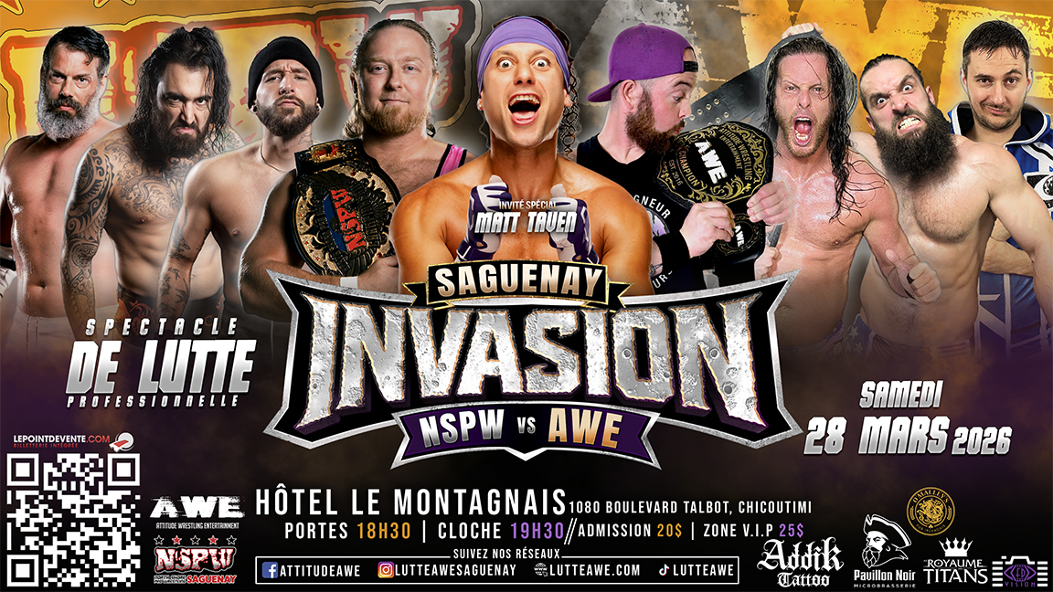 AWE vs NSPW – SAGUENAY INVASION 2026