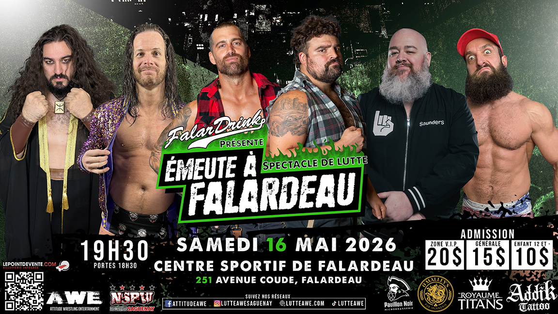 Émeute à Falardeau 2026